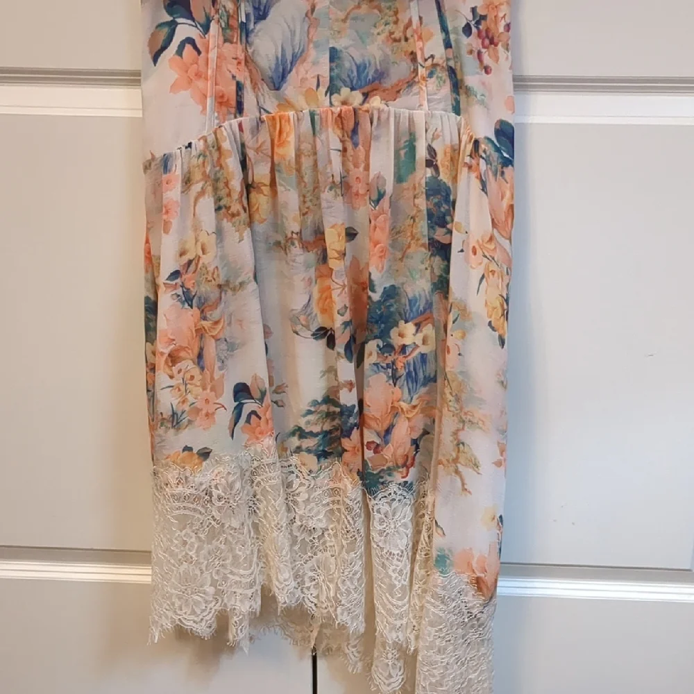 Anthropologie Floral Asymmetrical Skirt - Picture 3 of 8